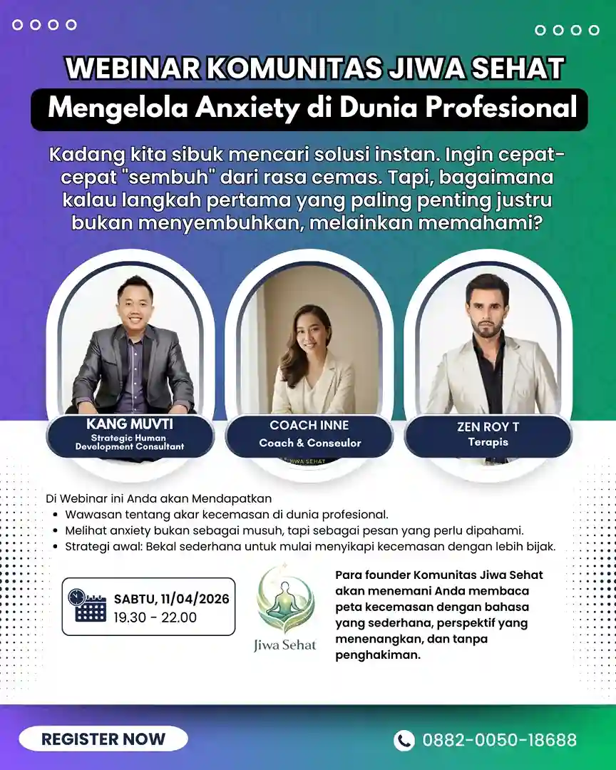 Poster Webinar Kesehatan Mental